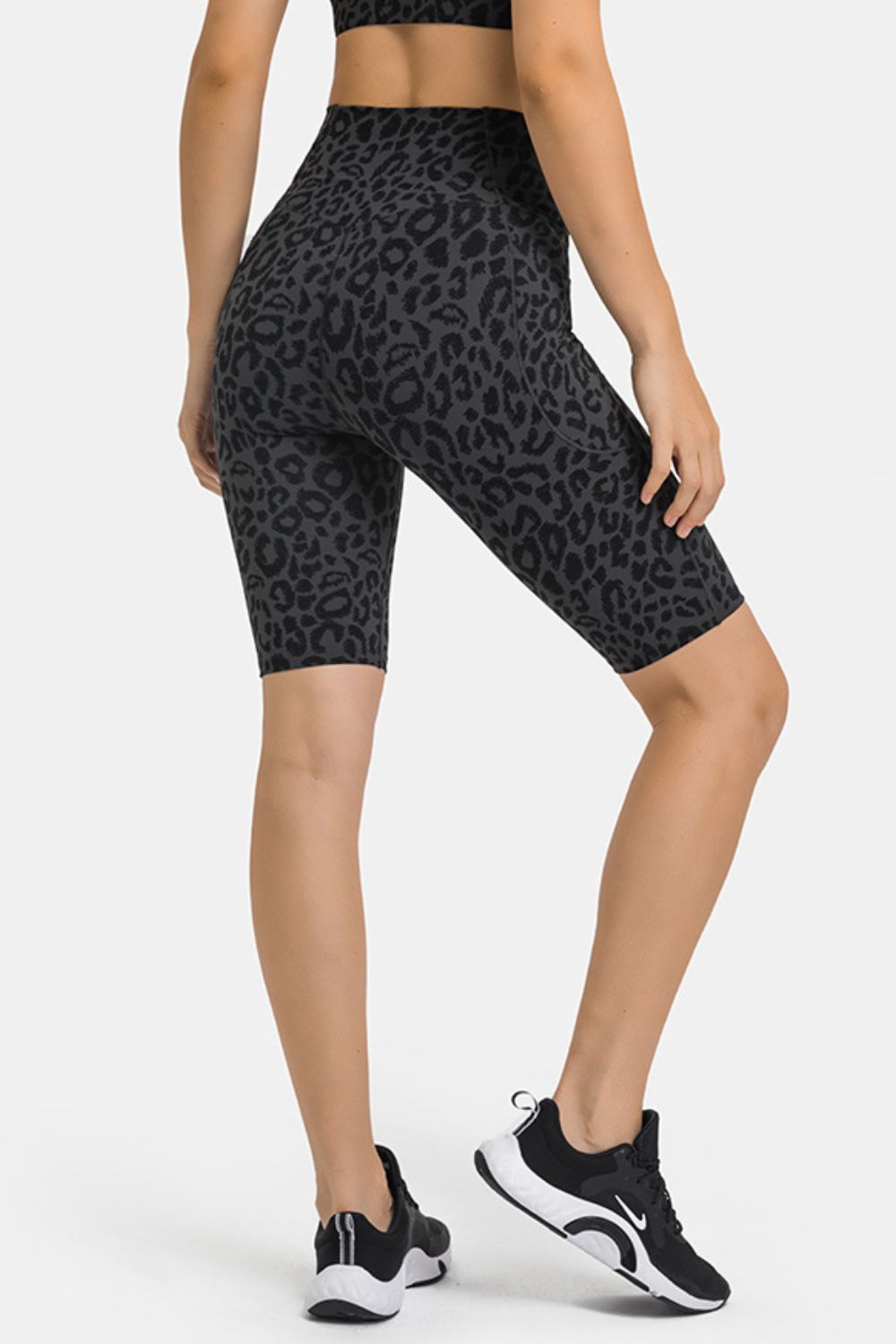 High Waist Biker Shorts with Pockets  Activewear- Doll Fits