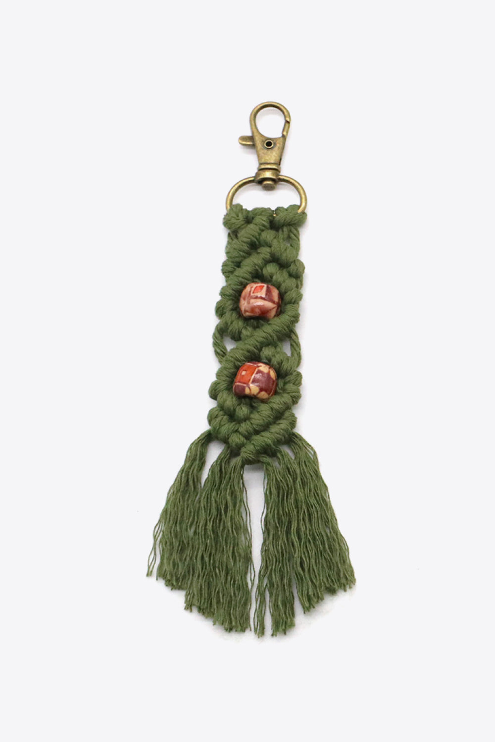 Assorted 4-Pack Handmade Macrame Fringe Keychain  Keychains- Doll Fits