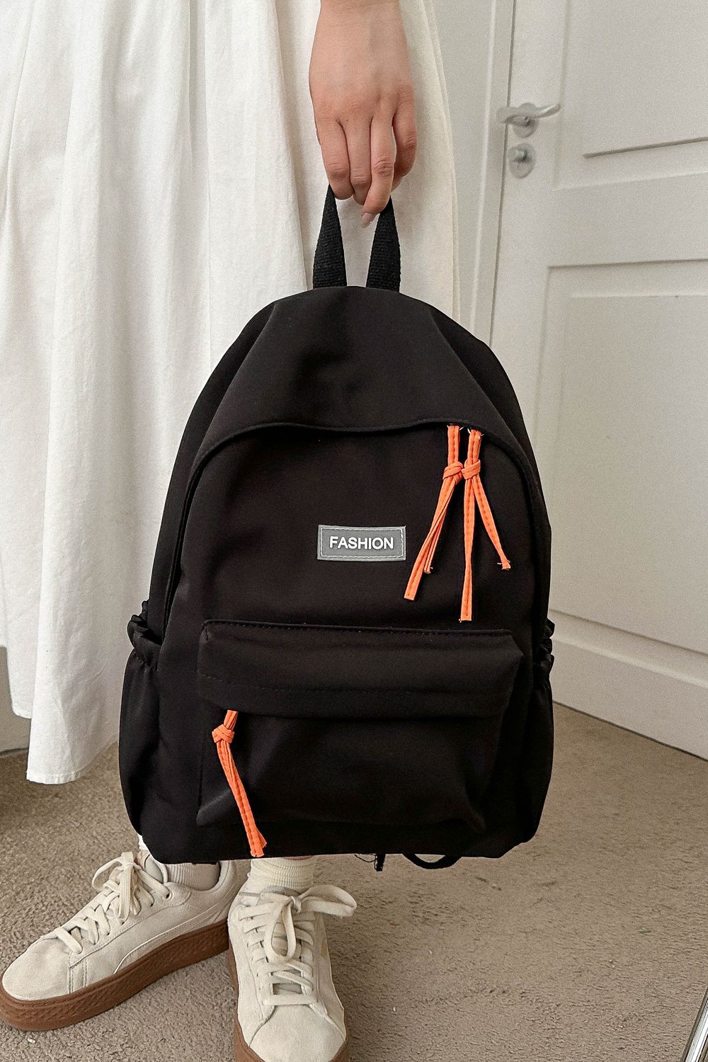 Nylon Large Backpack  - Doll Fits