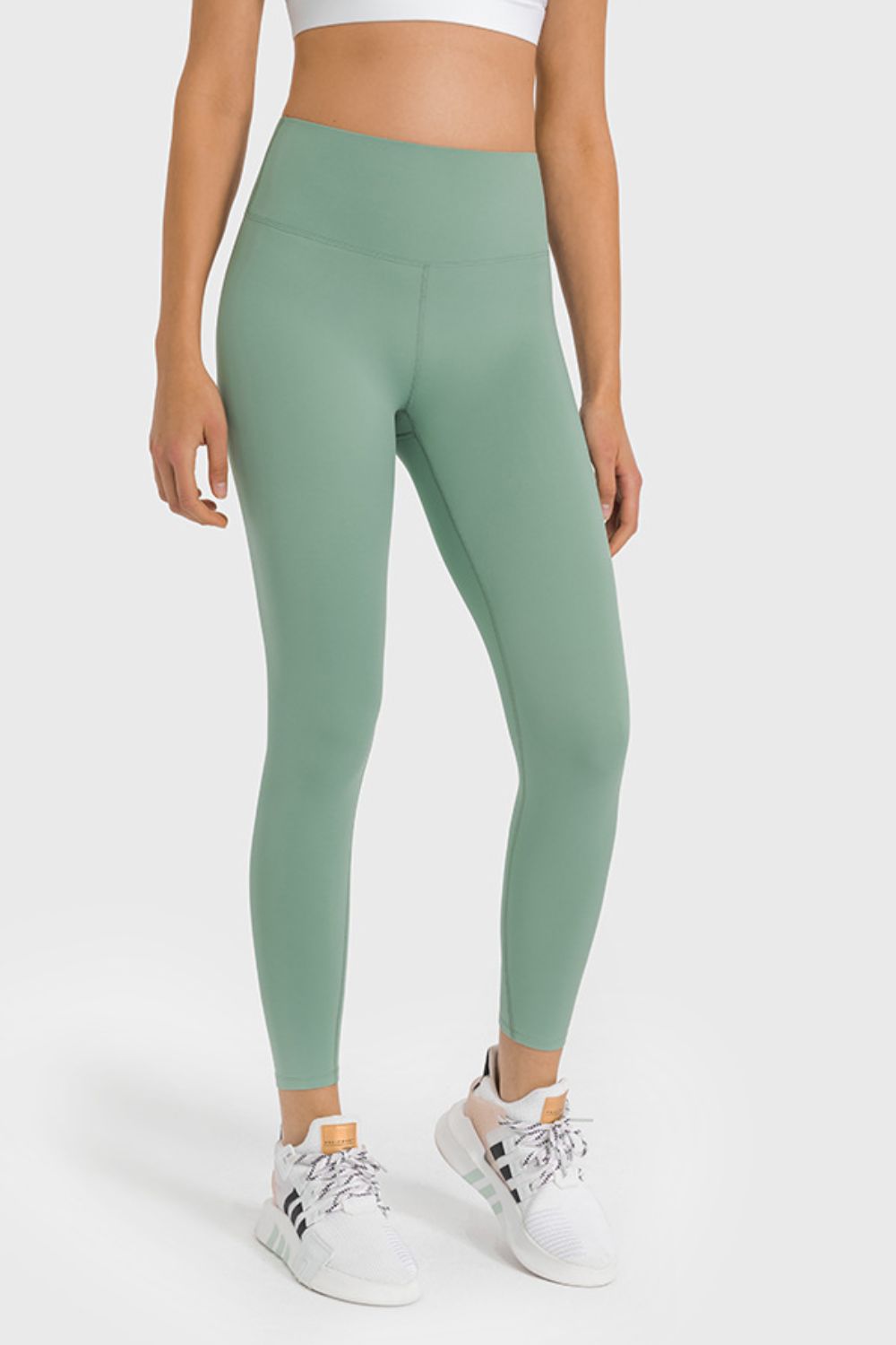 High Waist Ankle-Length Yoga Leggings  Activewear- Doll Fits