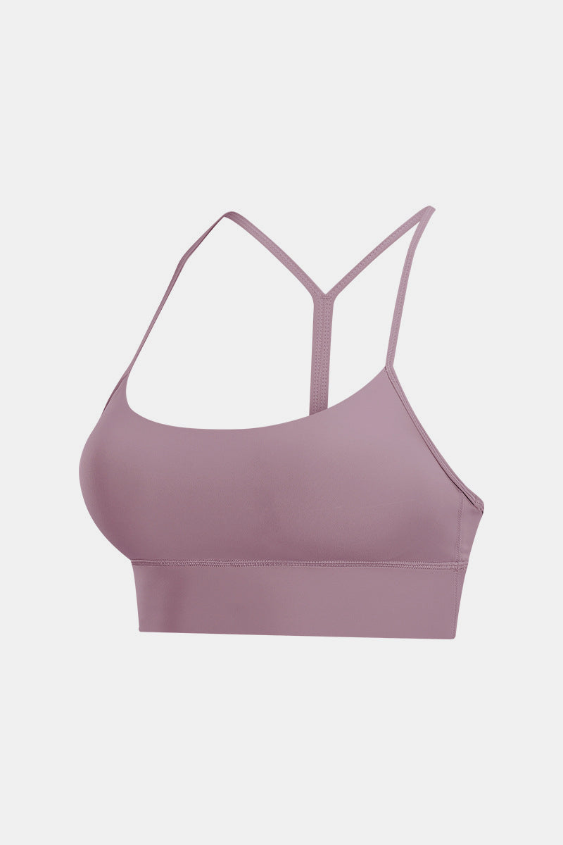 Liberty Y Back Yoga Sports Bra Tops  Active Wear- Doll Fits