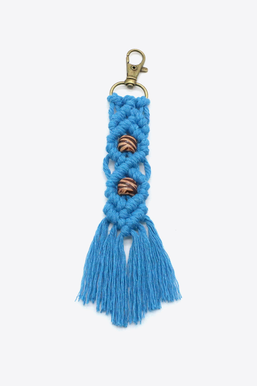 Assorted 4-Pack Handmade Macrame Fringe Keychain  Keychains- Doll Fits