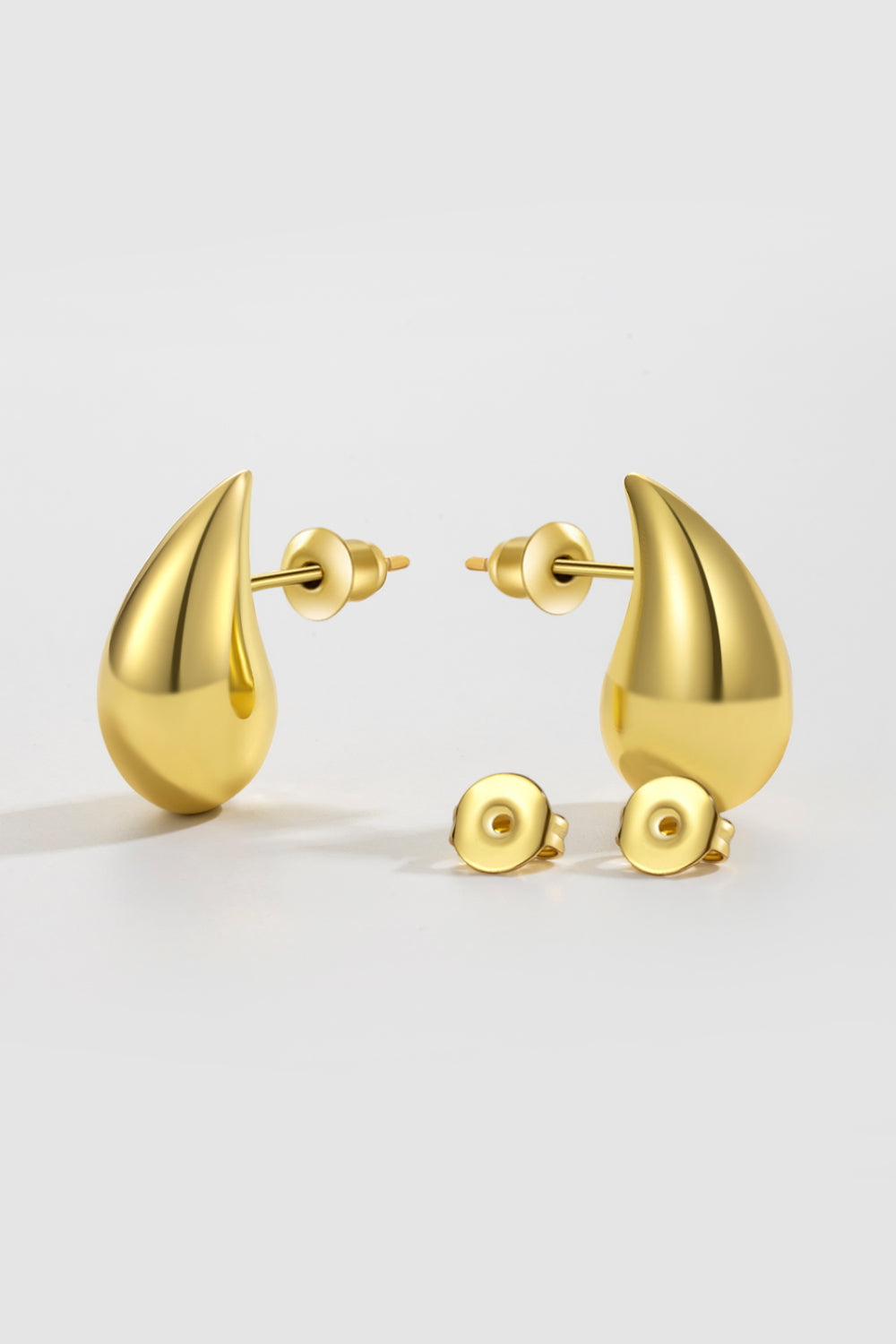 Water Drop Brass Earrings  Earrings- Doll Fits