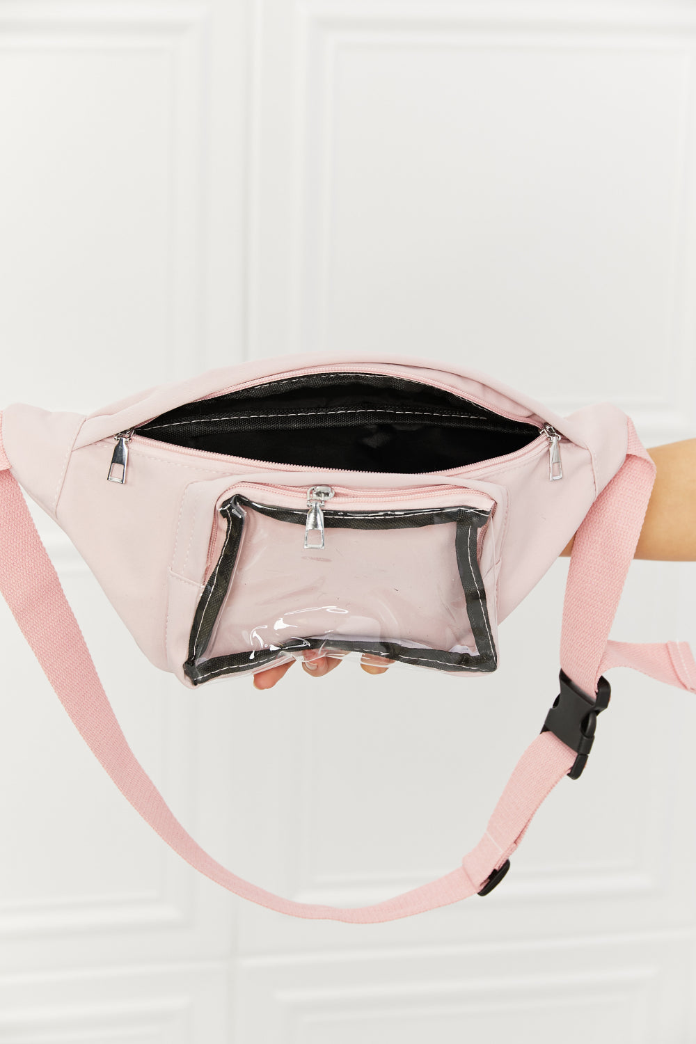 Fame Doing Me Waist Bag in Pink  - Doll Fits