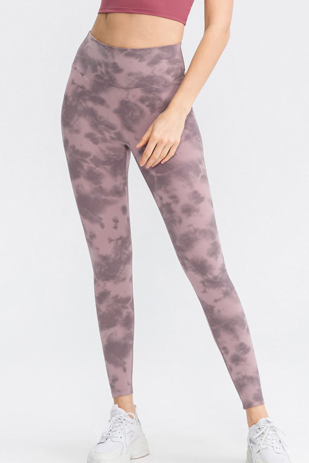 Wide Waistband Slim Fit Long Sports Pants  - Doll Fits