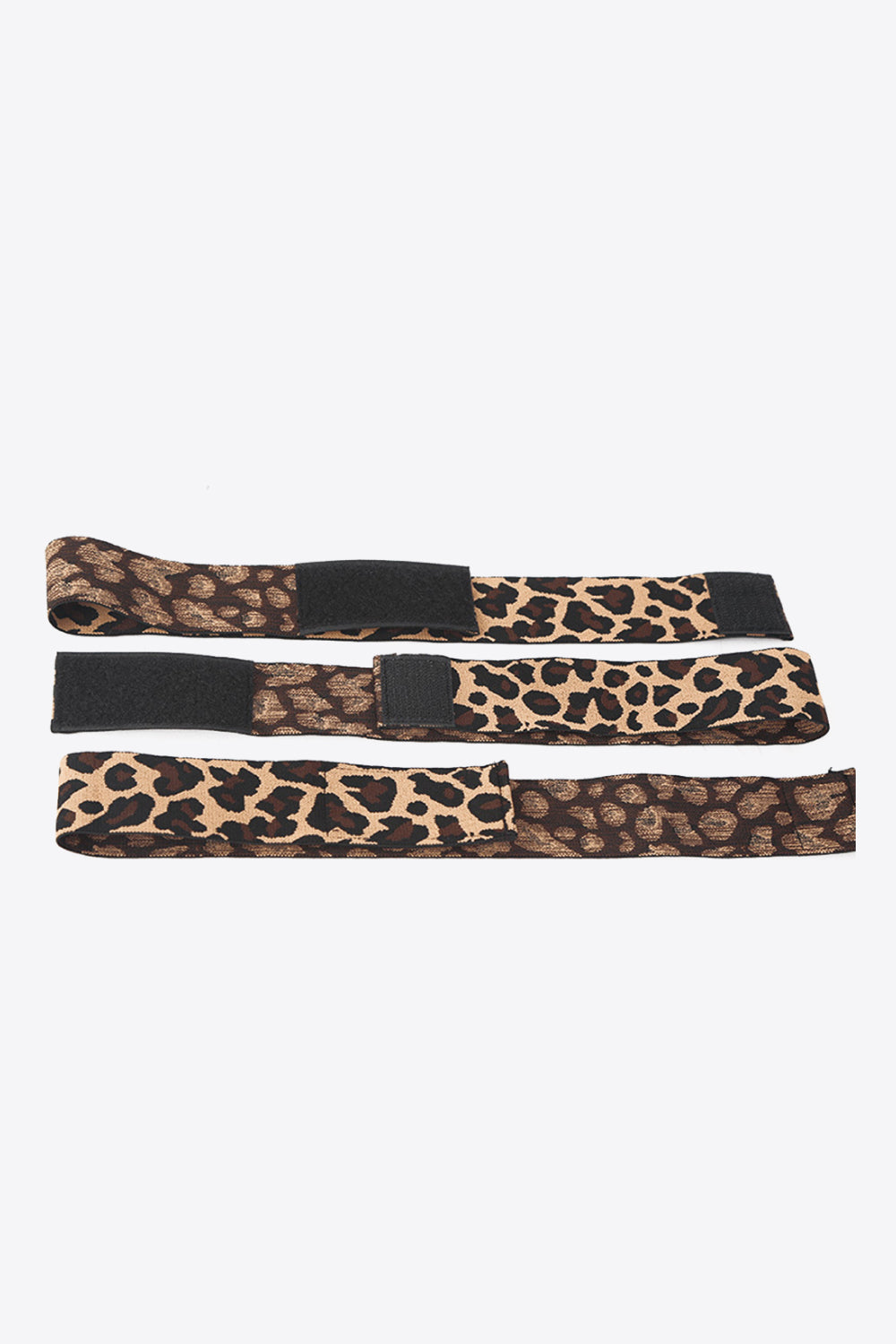 4-Pack Leopard Elastic Soft Wig Grips  Wigs- Doll Fits