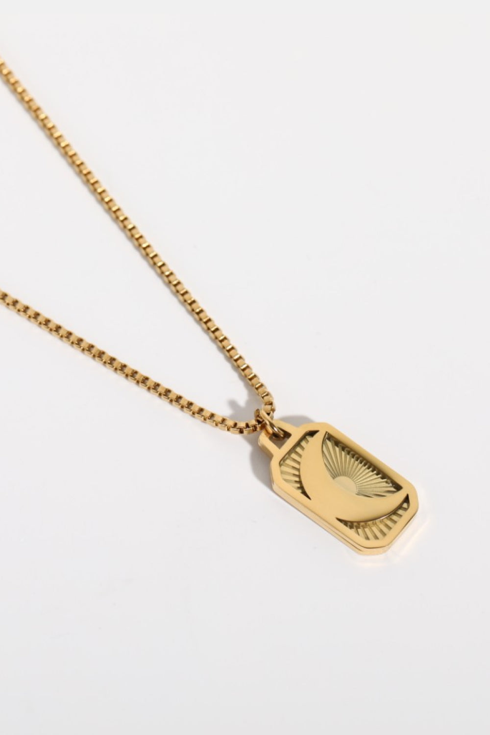 Stainless Steel 18K Gold-Plated Necklace  Necklaces- Doll Fits