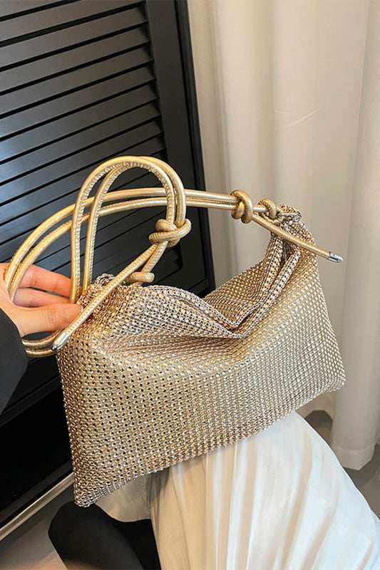 Glitter PVC Shoulder Bag  - Doll Fits
