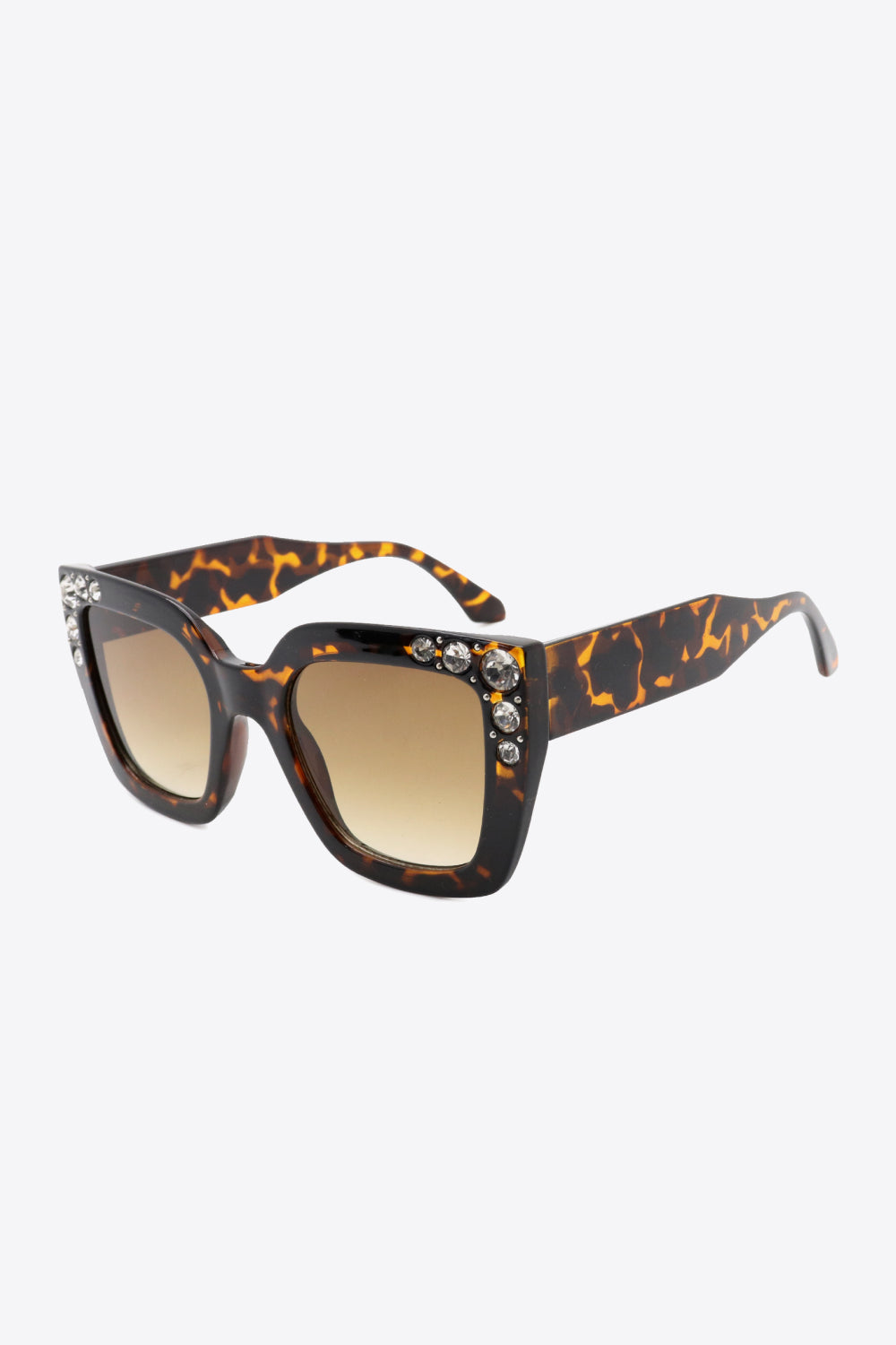 Inlaid Rhinestone Polycarbonate Sunglasses  Sunglasses- Doll Fits