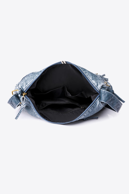 PU Leather Crossbody Bag  Handbags- Doll Fits