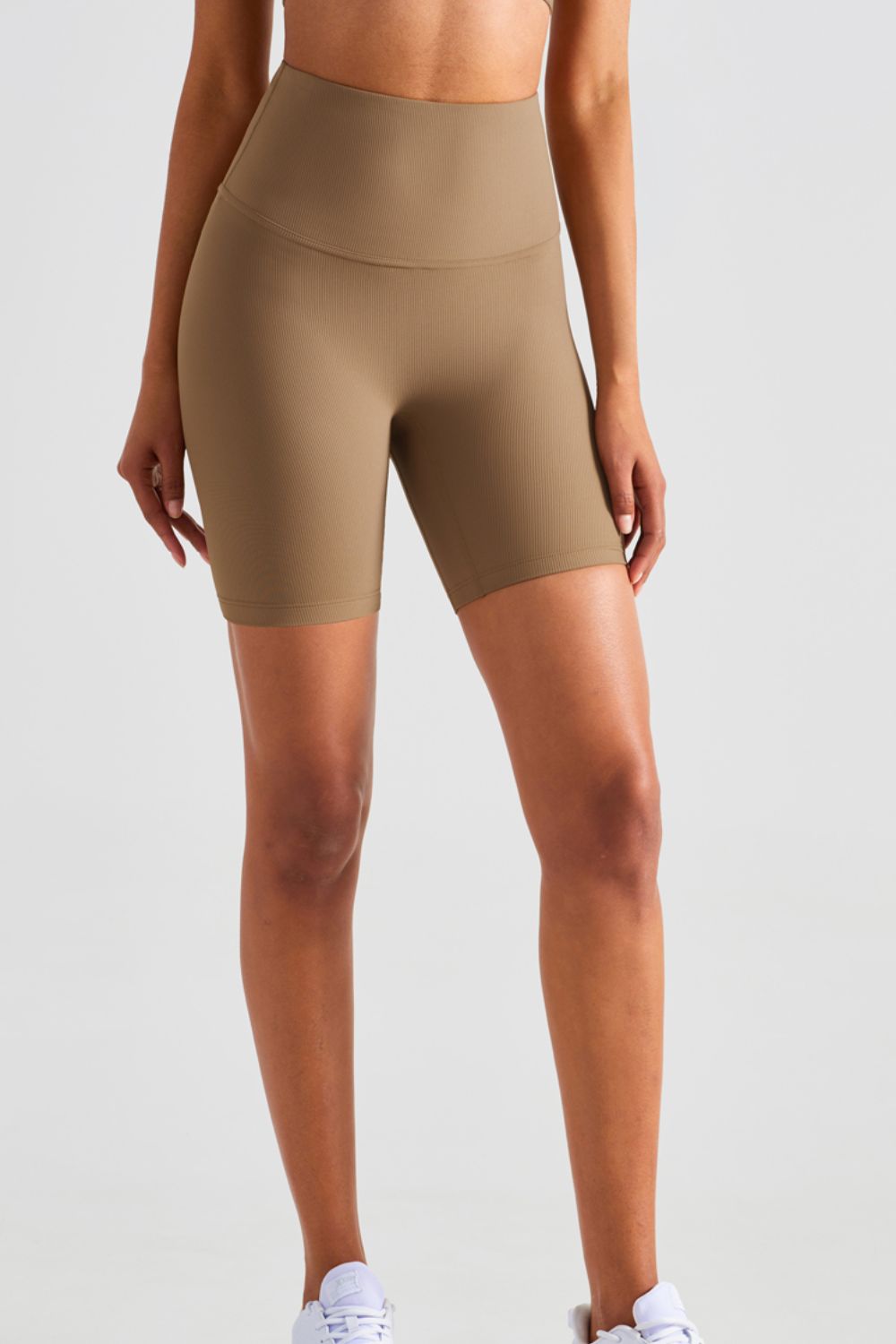 Wide Waistband Sports Shorts  Activewear- Doll Fits