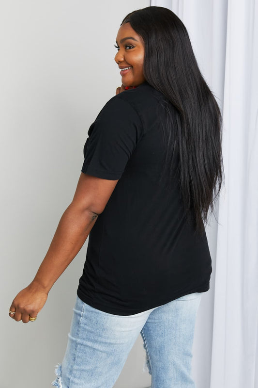 Simply Love Full Size MEANS EVERYONE Graphic Cotton Tee  Shirts & Tops- Doll Fits