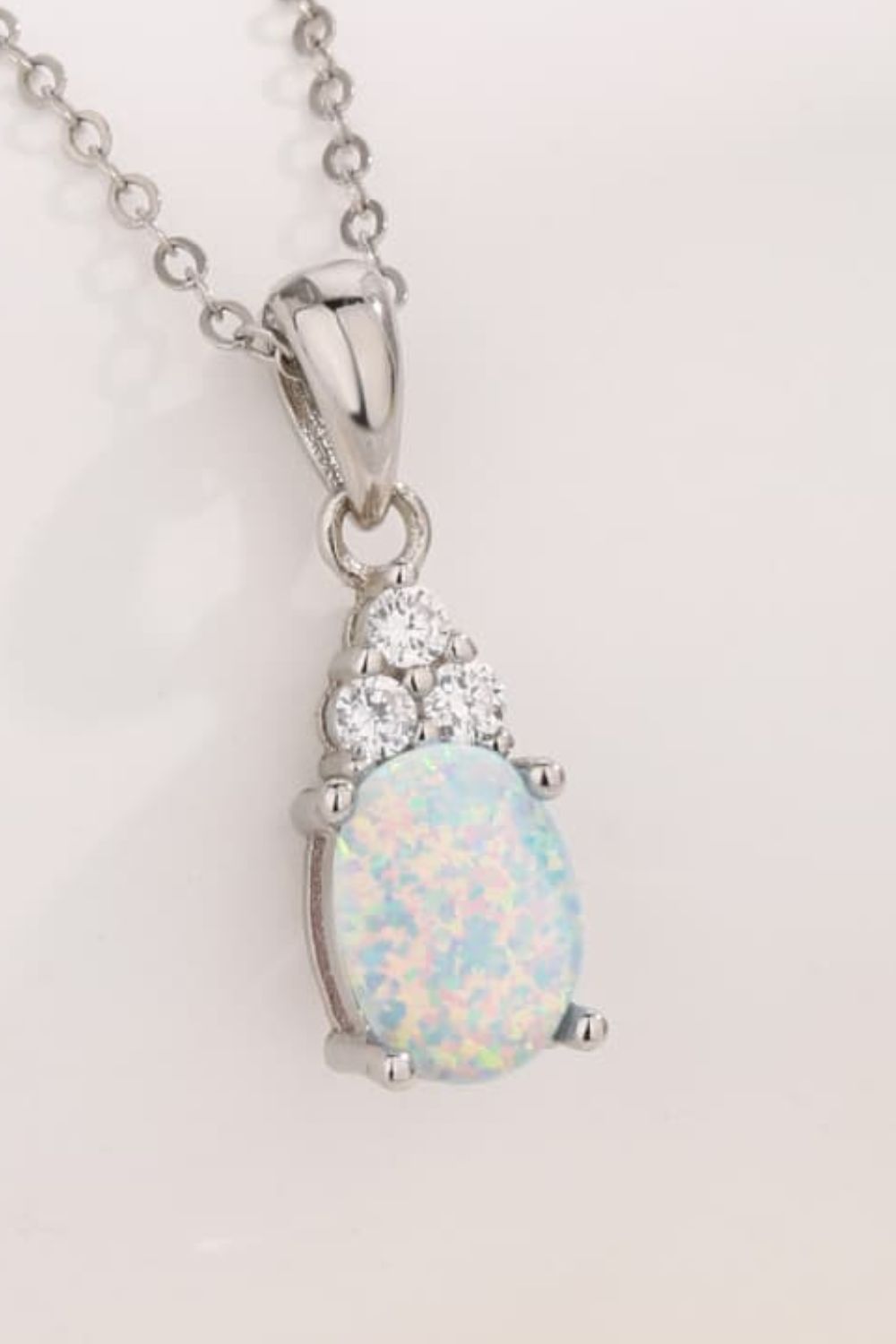 Find Your Center Opal Pendant Necklace  Necklaces- Doll Fits