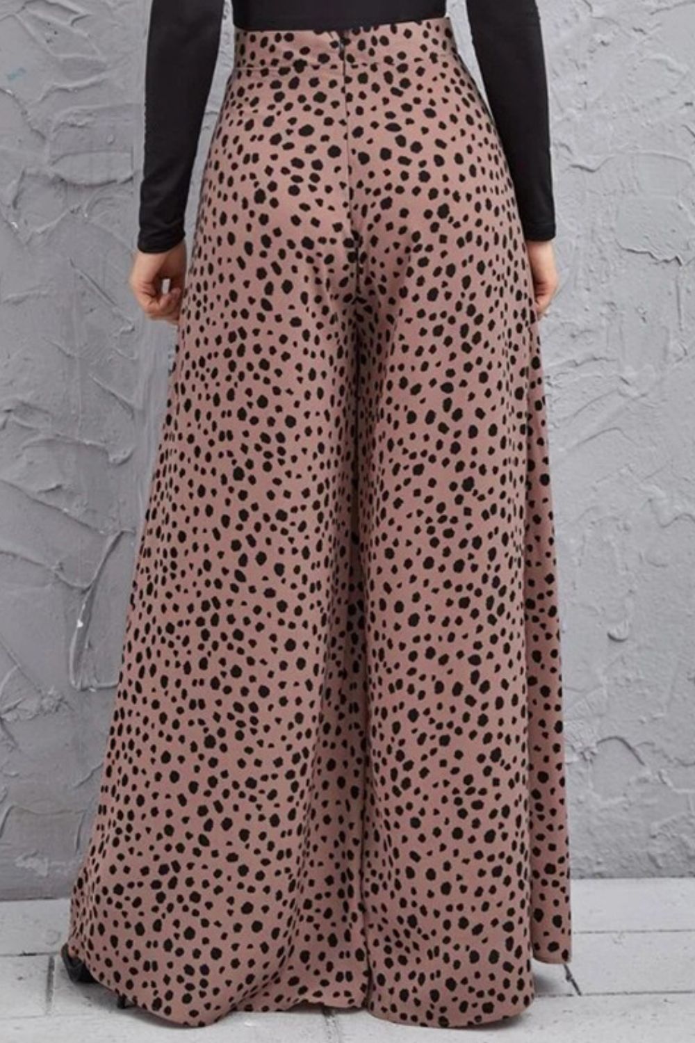 Animal Print High-Rise Culottes  - Doll Fits
