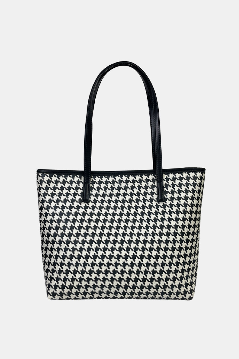 Printed PU Leather Tote Bag  Handbags- Doll Fits