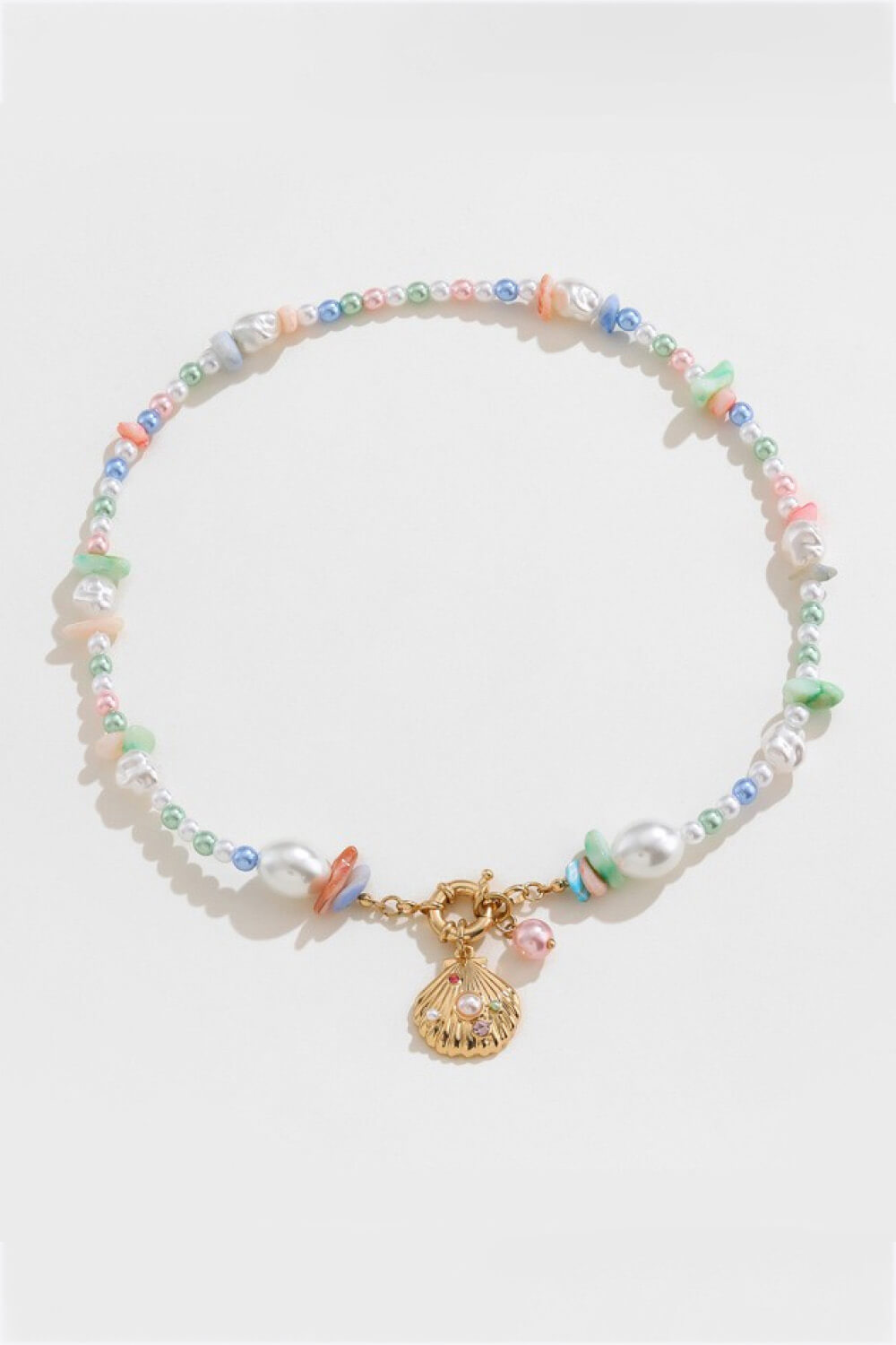 Colorful Synthetic Pearl Necklace  Necklaces- Doll Fits