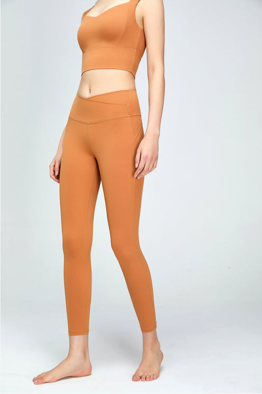 V-Waist Sports Leggings  Activewear- Doll Fits