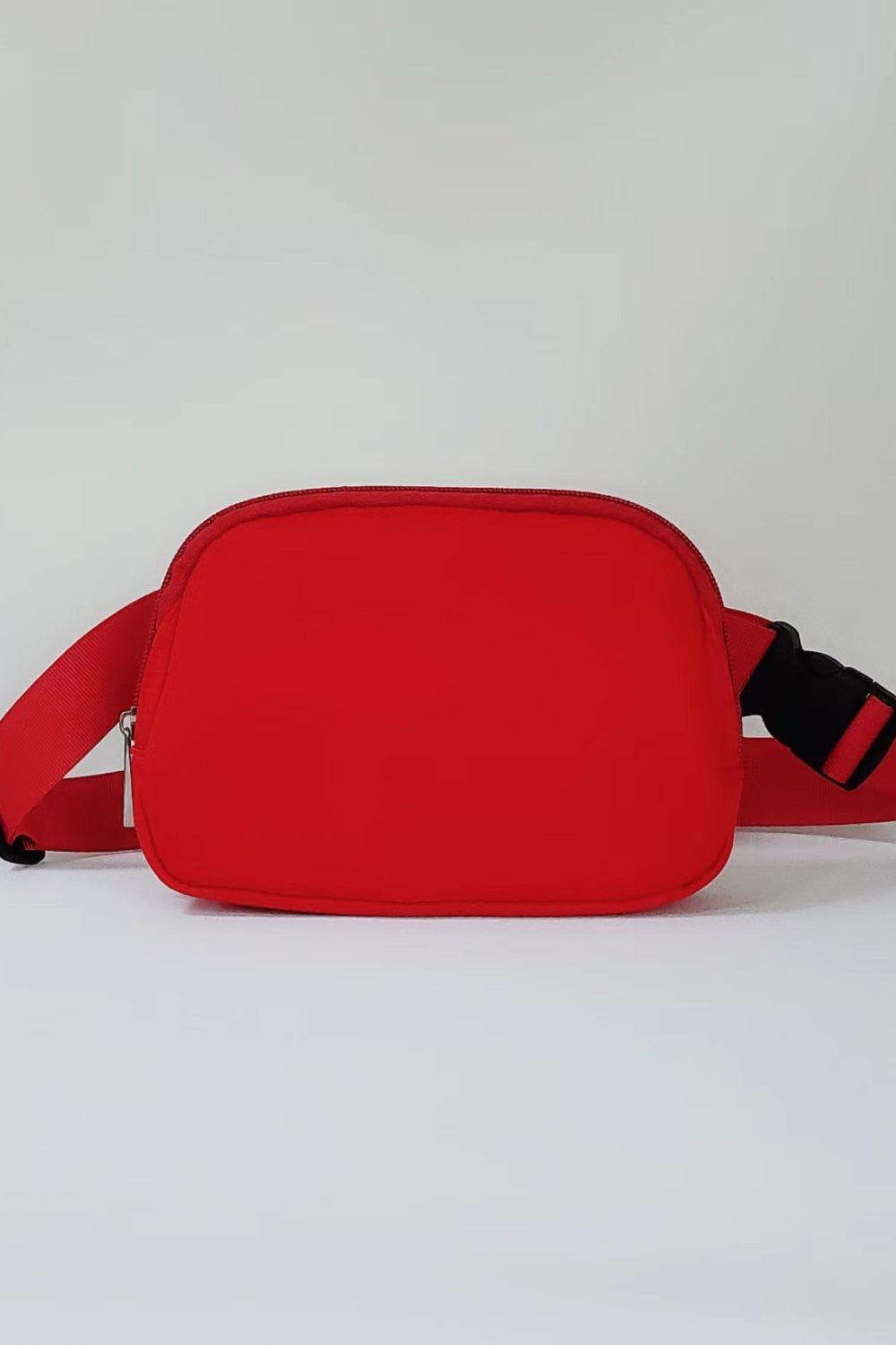 Buckle Zip Closure Fanny Pack  Handbags- Doll Fits